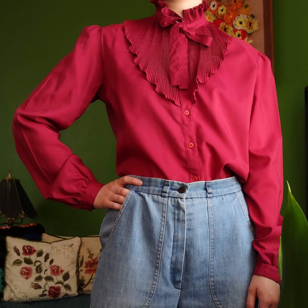 Vintage 80s Blouse